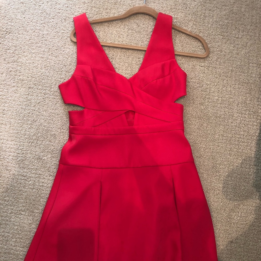 BCBG red dress